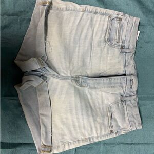 American Eagle Outfitters Light Wash Jean Shorts